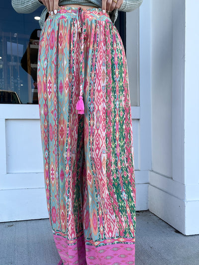 Printed Palazzo Pants