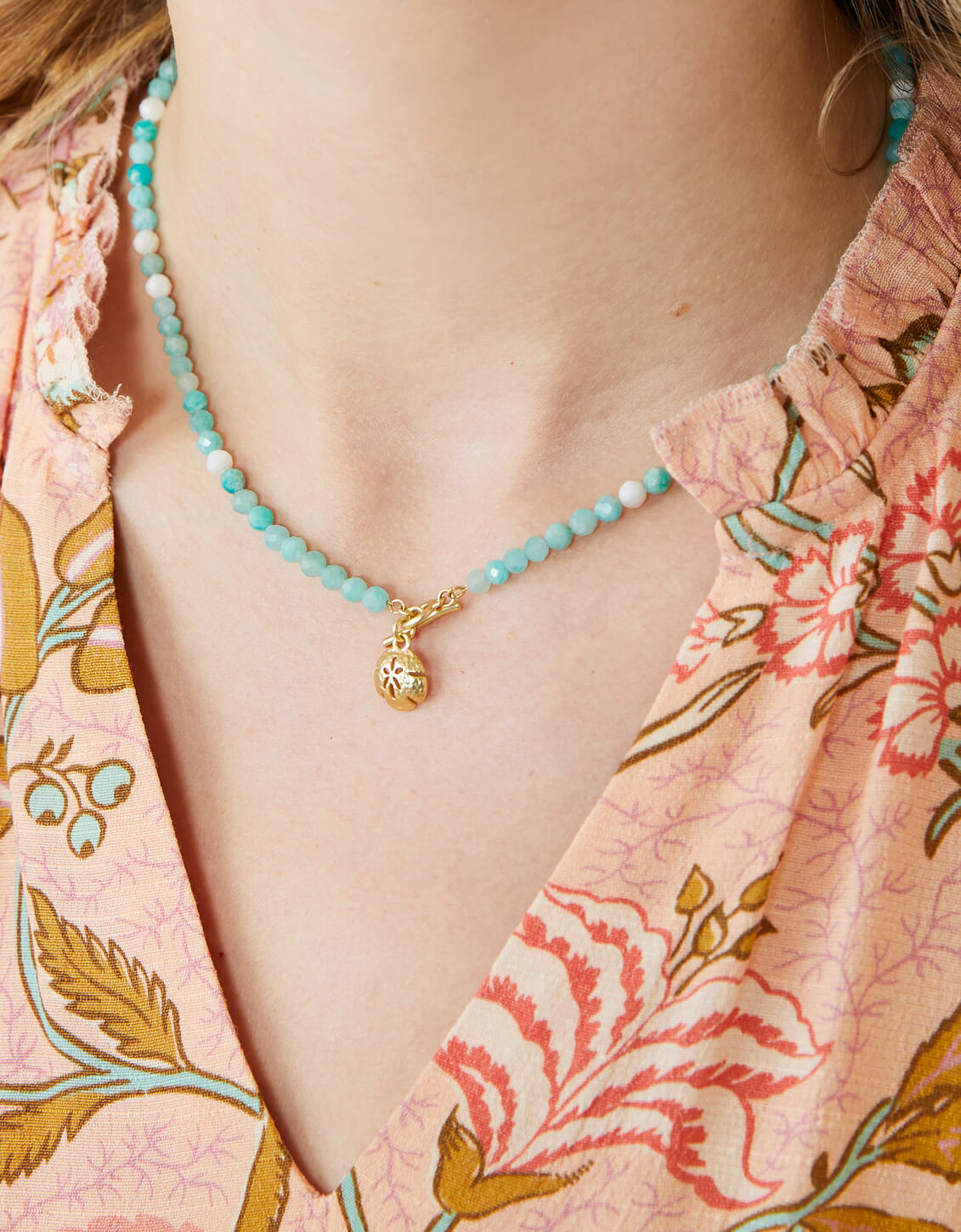 Spartina Calm Waters Necklace Amazonite