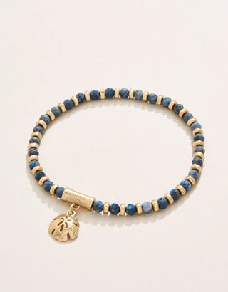 Spartina Calm Waters Stretch Bracelet 4mm Blue