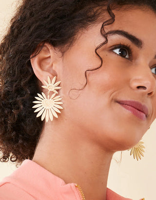 Spartina Palmetto Earrings Gold