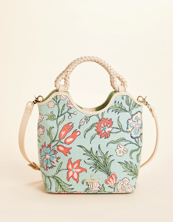 Spartina Gita Tote Hamilton Floral Block Print