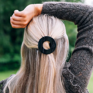 Teleties New Flat Circle Hair Clip - Small