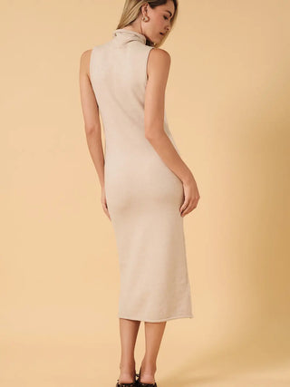 Sleeveless Sheath Midi Dress
