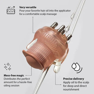 KITSCH Scalp & Hair Oil Applicator- Terracotta