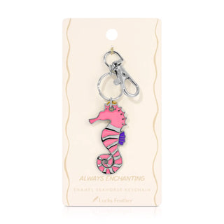 Ocean Life Enamel Keychain
