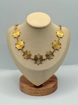 Septem Disc Necklace