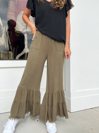 Umgee Wonder Wide Leg Pants
