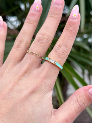 Pura Vida Miami Beach 2-Tone Ring