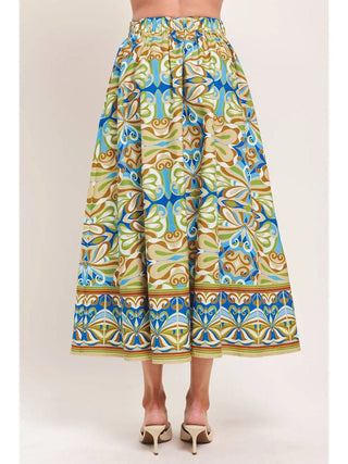 Woven Full Skirt