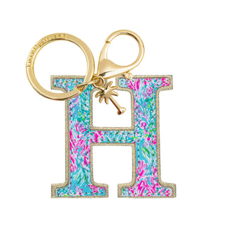Lilly Pulitzer Initial Keychain