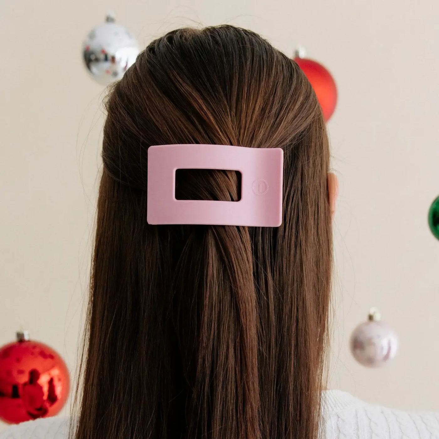 Teleties Medium Flat Rectangle Hair Clip