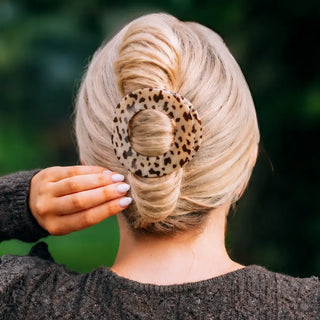 Teleties New Flat Circle Hair Clip - Large