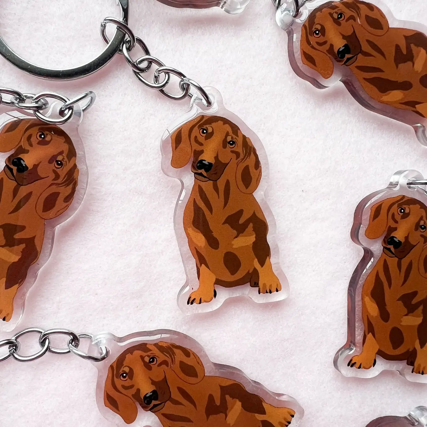 Dachshund (Brown) Keychain
