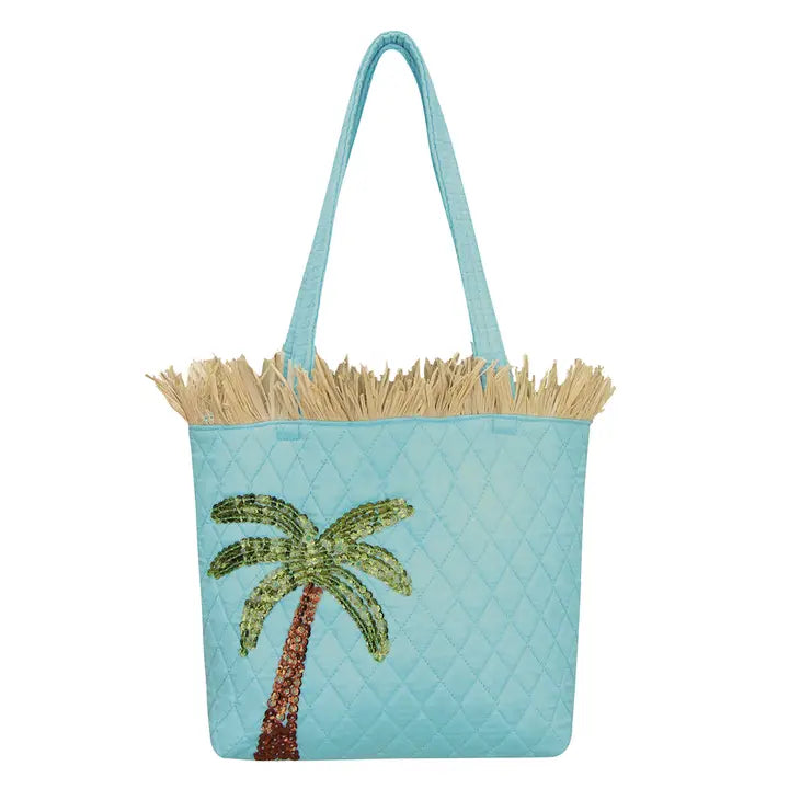 Quilted Beach Tote