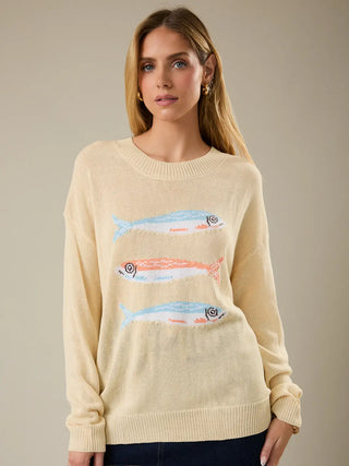 3 Fish Lightweight Sweater