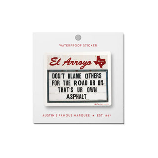 El Arroyo Humor Stickers
