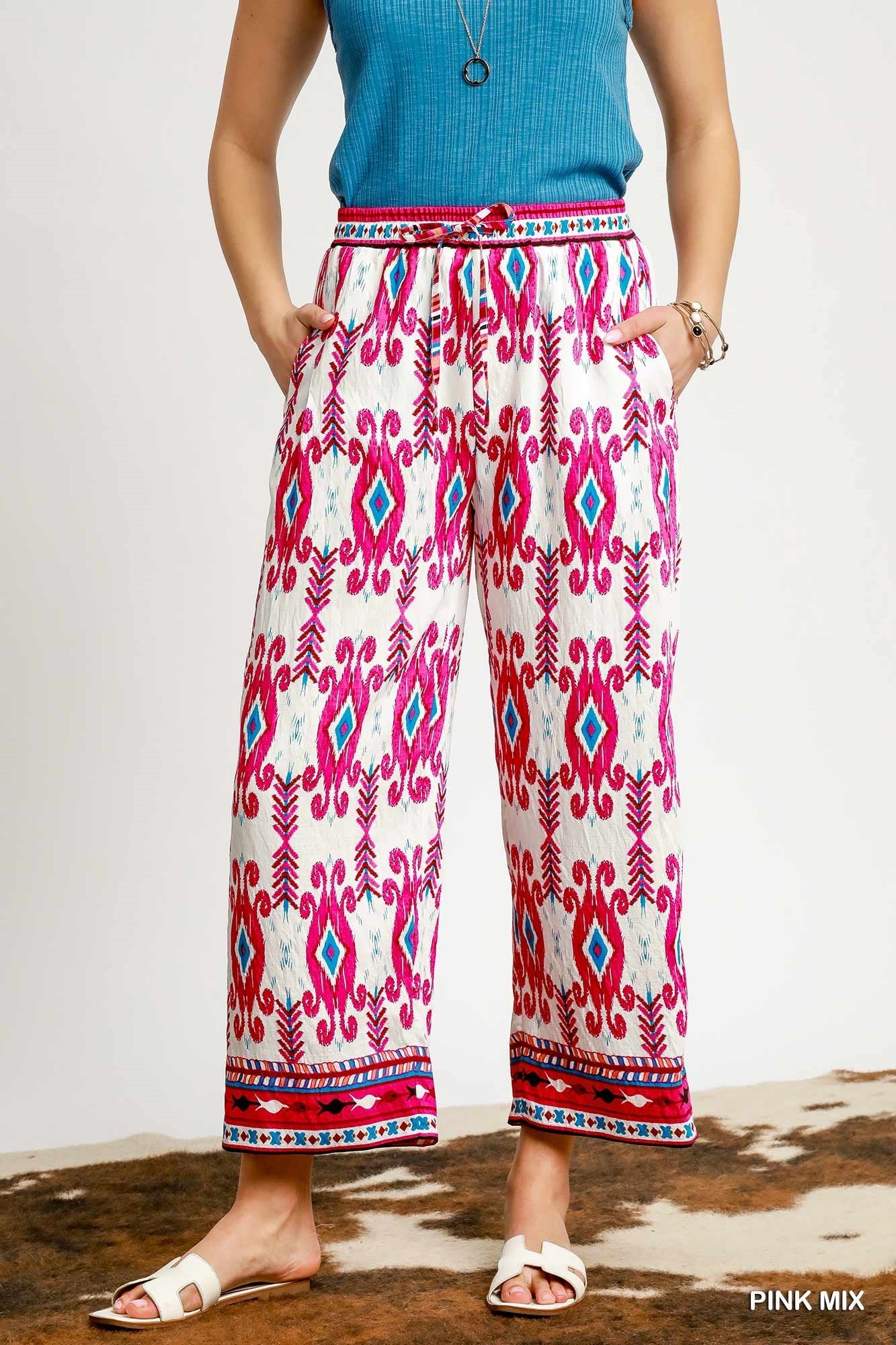 Umgee Boho Chic Pants
