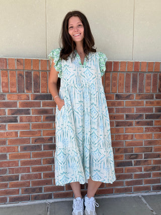 Umgee Gianna Geo Dress
