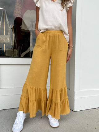 Umgee Wonder Wide Leg Pants