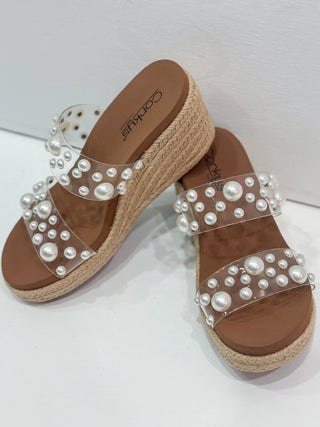 Corky's She's Here Sandal - Clear