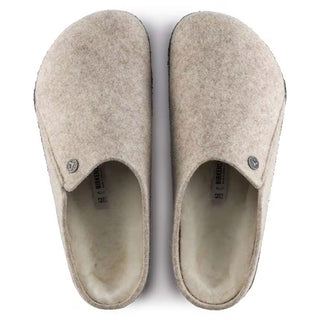 Birkenstock Zermatt Shearling - Wool Felt Eggnog (Narrow)