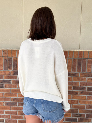 Center Star Sweater