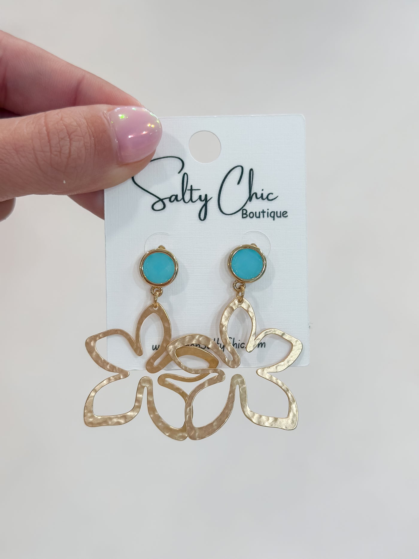 Beach Flower Earrings