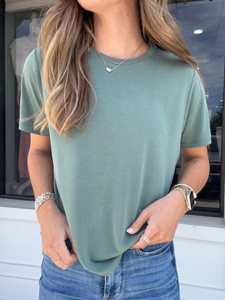 Not your basic short sleeve tee