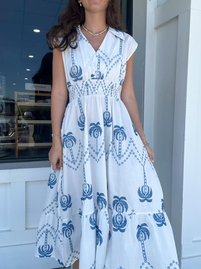 Umgee Paradise Palm Dress