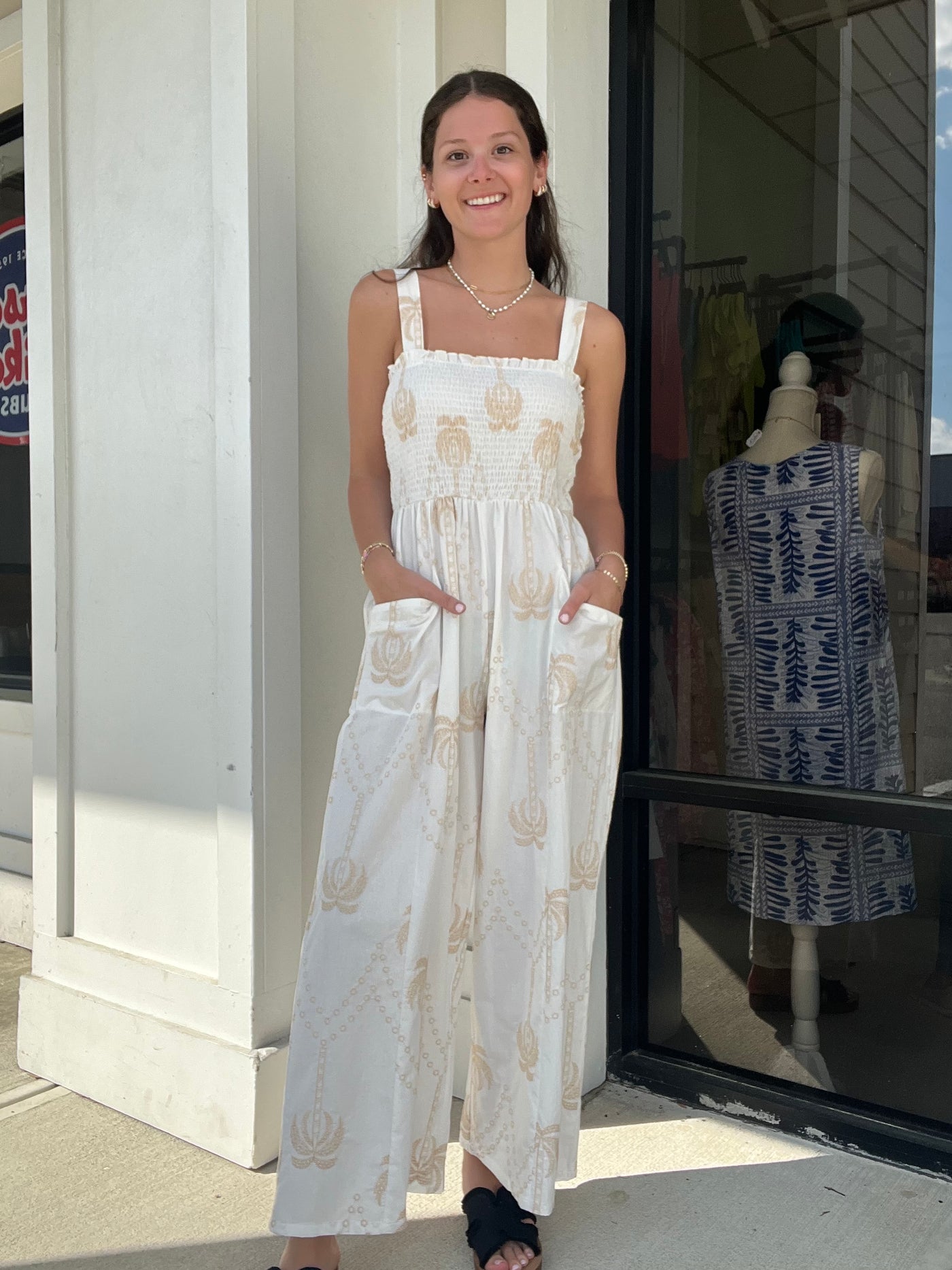 Umgee Coastal Look Jumpsuit