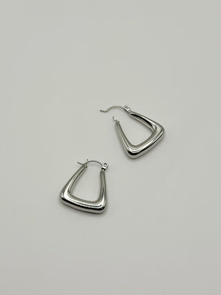 Isla Rounded Triangle Hoop