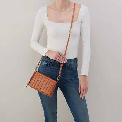 HOBO Darcy Burnished Caramel Crossbody