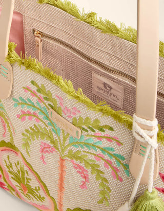 Spartina Fiesta Tote Castillo Floral Palms