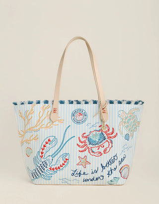 Spartina Fiesta Tote Flagler Resort Sea Life