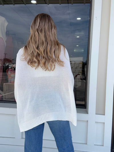 Free Flow High Low Oversized Sweater