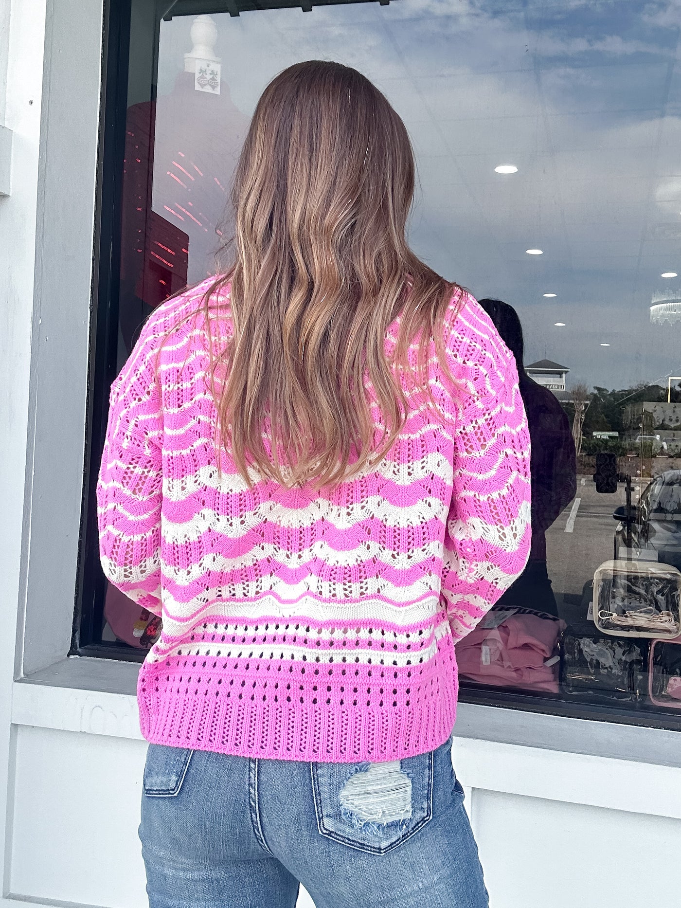 Pink Poppy Sweater