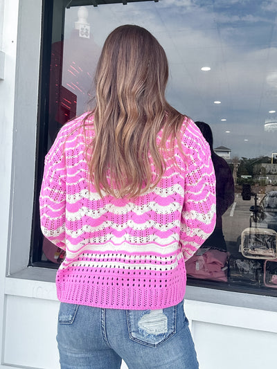 Pink Poppy Sweater