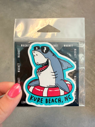 Shark Kure Beach Magnet