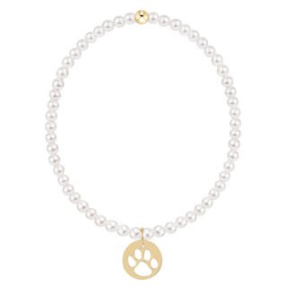 ENewton Classic Bracelet Paw Print Disc