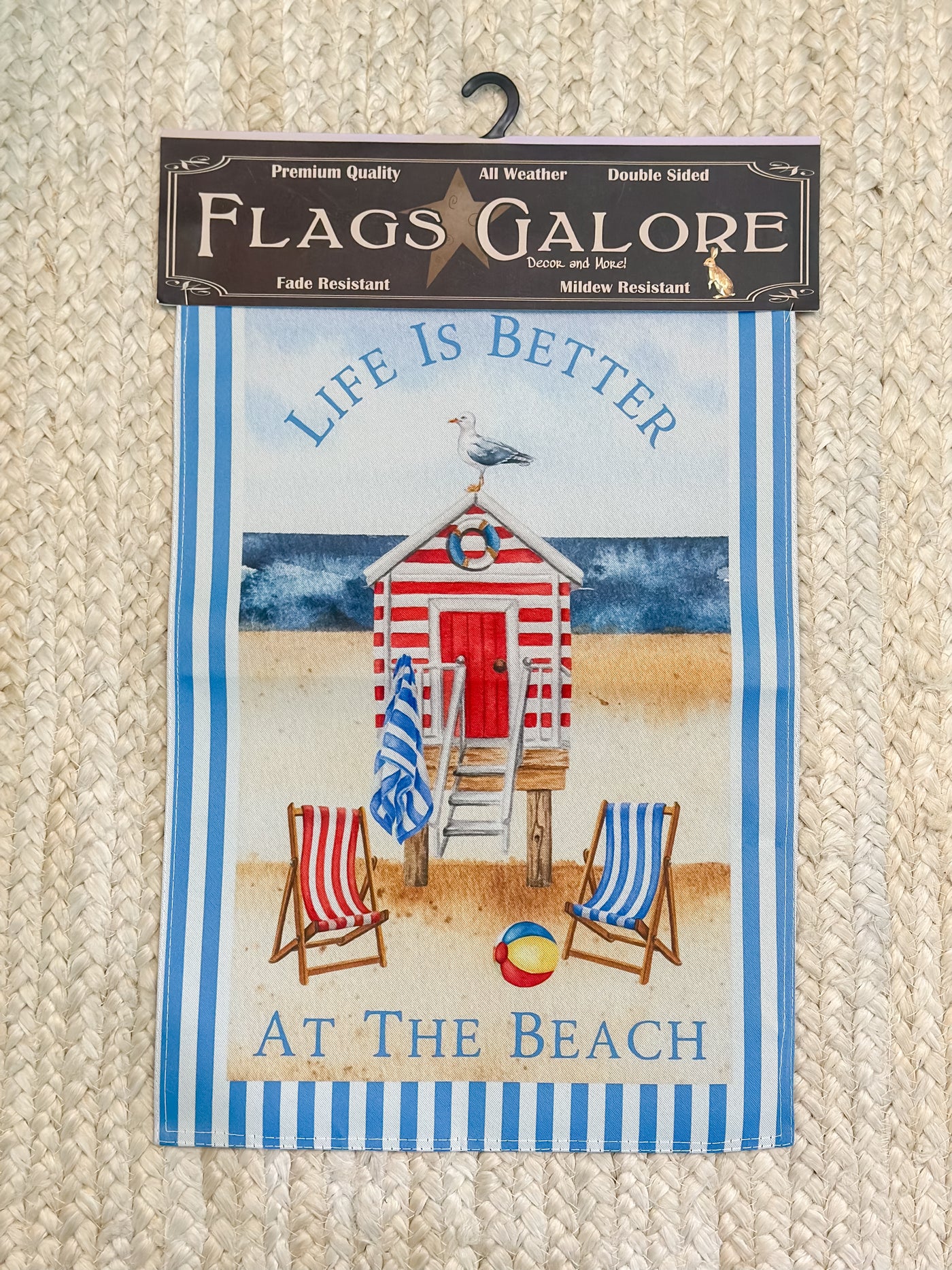 Beachy Garden Flags