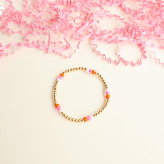 Beaded Blondes ILY Candy Bracelet