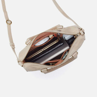 Hobo Expedition Satchel - Frosted Pearl