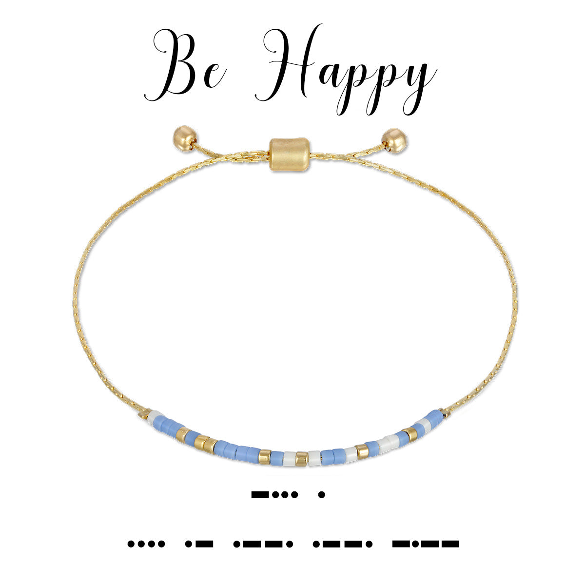 Dot & Dash Be Happy Bracelet