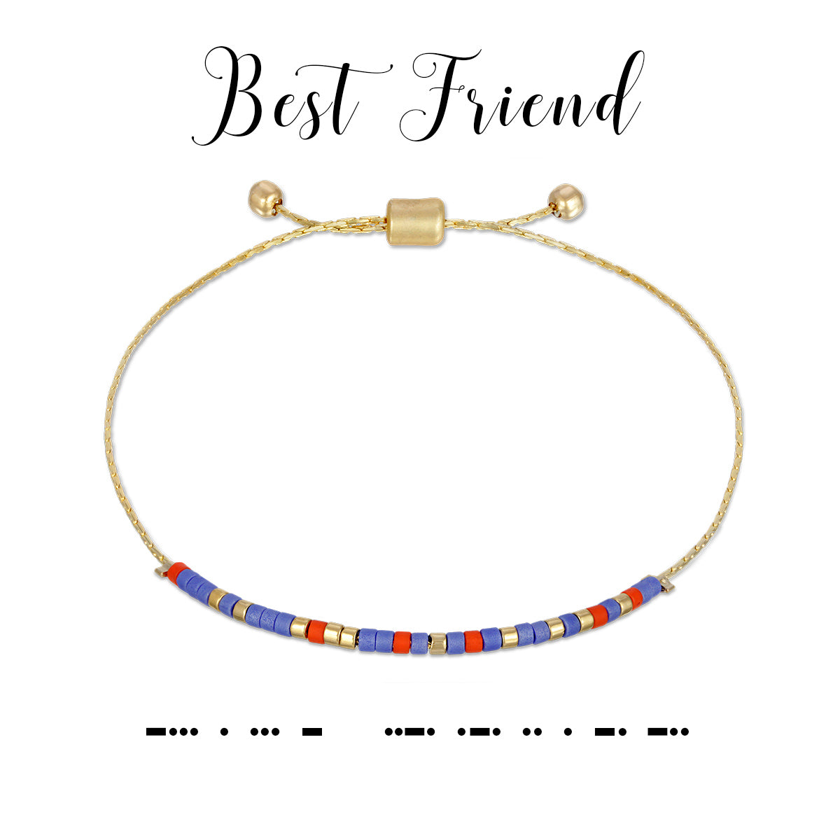 Dot & Dash Best Friend Bracelet