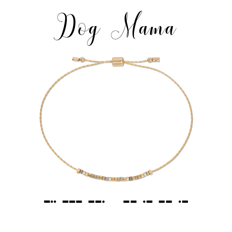 Dot & Dash Dog Mama Bracelet