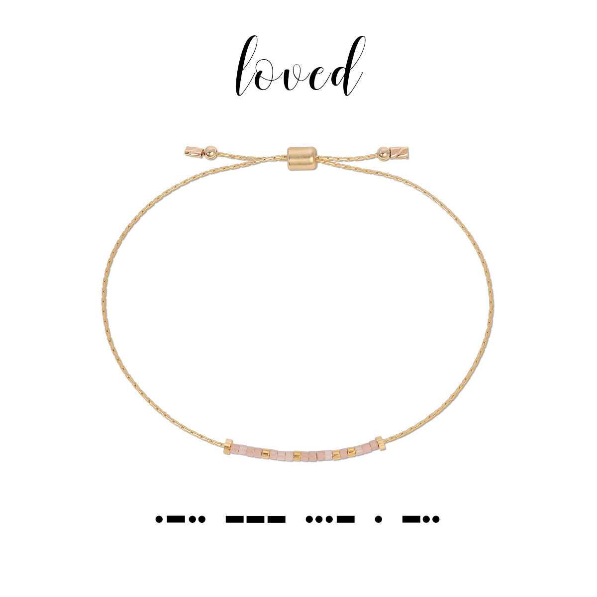 Dot & Dash Loved Bracelet