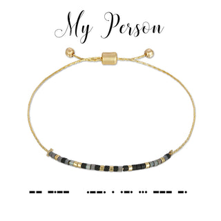 Dot & Dash My Person Bracelet