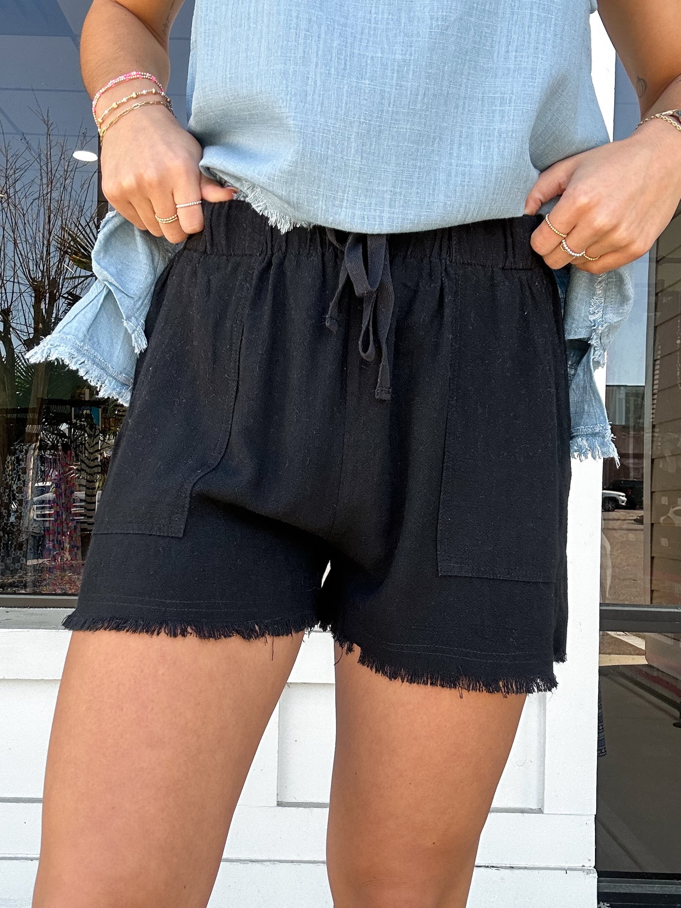 Umgee The Daily Linen Shorts