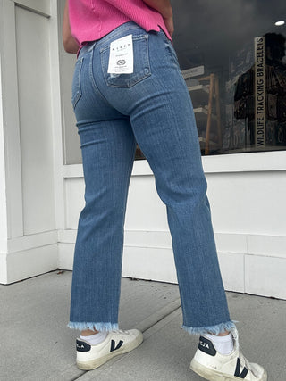 Iris Frayed Risen Jeans