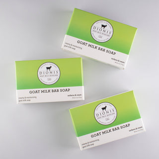 Dionis Verbena & Cream Goat Milk Bar Soap Bundle